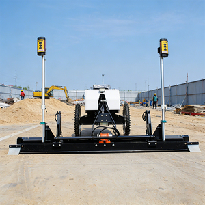 Niveleuse laser pour béton avec entraînement hydraulique et moteur de 3 kW pour l'ingénierie routière et de construction, machine à niveler au laser pour béton - Product Image 4