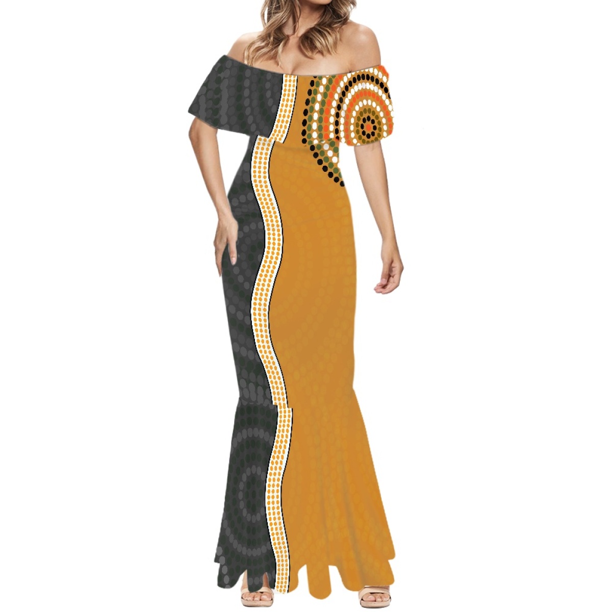 chinese dress ladies Tina Pink Formal Maxi Dress main image 0