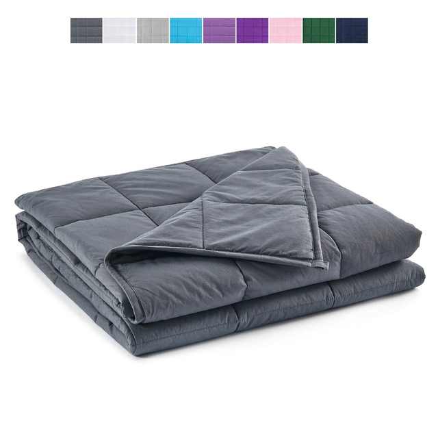 Oeko Ce Certificated All Season Bamboo Adult Kids Adult Cooling Weighted Blanket