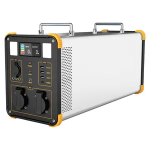 Batterie portative de secours d'alimentation d'énergie portative de la centrale électrique 1000W pour le camping extérieur