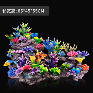 Decoração de Aquário: Recifes de Coral Artesanais para Paisagismo de Tanques de Peixes - Product Image 6