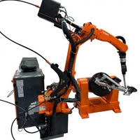 Bras robotisé articulé 6 axes de haute qualité, charge utile de 6 kg, portée de 2014 mm, robot de soudage laser Cobot avec boîte de vitesses
