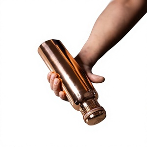 Wholesale BS International NA80 Natural Copper Water Bottle Leakproof Customized Eco-Friendly Dishwasher Safe Drinkware Outdoor - Product Image 2