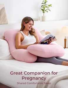 Oreillers de <span class=keywords><strong>grossesse</strong></span> personnalisés en forme de U, oreiller de maternité pour tout le corps, soutien pour le dos, les jambes, le ventre, les hanches - Product Image 2