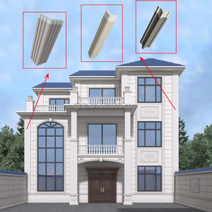 Esquina Decorativa <span class=keywords><strong>de</strong></span> EPS para Decoración <span class=keywords><strong>de</strong></span> Paredes Exteriores <span class=keywords><strong>de</strong></span> Edificios, Ligera y Duradera, Protege las Esquinas <span class=keywords><strong>de</strong></span> Daños - Product Image 3