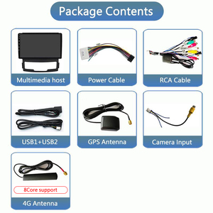 9inch Android Auto Carplay đài phát thanh xe cho <span class=keywords><strong>Ssangyong</strong></span> <span class=keywords><strong>Korando</strong></span> 2010 2013 Xe Video AM FM RDS hệ thống âm thanh DSP 4 gam Wifi Stereo - Product Image 4