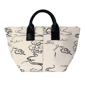 Sac fourre-tout à motif épine de haute qualité avec broderie Design de niche unique pour l'automne et le printemps Shopping et navettage - Product Image 5