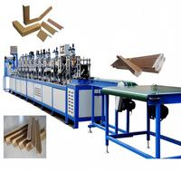 Machine de fabrication de protège-coins en carton haute vitesse pour panneaux en V