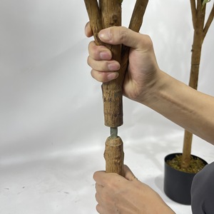 ต้นมะกอกพลาสติกยี่ห้อ <span class=keywords><strong>ZE</strong></span> ขายส่ง ทนทาน ปรับแต่งขนาดได้ เหมาะสำหรับตกแต่งบ้าน สำนักงาน ทั้งภายในและภายนอกอาคาร - Product Image 4