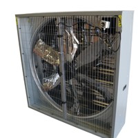 Ventilador de Extracción Industrial Eléctrico Multifunción con Doble Rodamiento de Bolas y Lámina Galvanizada para Cultivo de Plantas en Invernadero