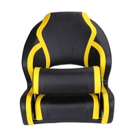 Nouveaux sièges de capitaine de bateau marin chaise pilote étanche Deluxe Soft Pack siège de bateau pliable pour Yacht bateau bateau hors-bord