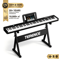 TERENCE X88D 88 Keys Keyboard Piano Professional Grade Sound Expression Technology Full Size Electric Piano Home
