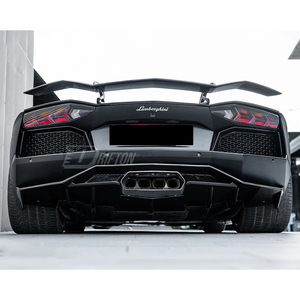 Alerón trasero de fibra de carbono seca estilo VST Aventador para Lamborghini Aventador LP700 LP740 LP750 2011-2021 - Product Image 2