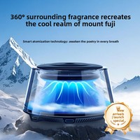 Diffuseur de parfum intelligent pour voiture en plastique, avec fenêtre de visualisation, accessoire d'intérieur haut de gamme, pulvérisation automatique pour assise, éliminateur d'odeurs