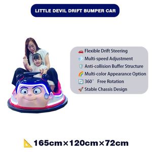 La voiture tamponneuse du Petit Diable crée un effet bulle avec des lumières vives et colorées, le contrôle est sensible et la réponse rapide. - Product Image 2
