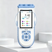pH-mètre électronique de paillasse SKZ-PH10 avec écran 3,7 pouces, précision ±0,002pH pour la mesure professionnelle en ligne de la qualité de l'eau en laboratoire