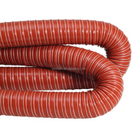 Tuyau flexible en silicone résistant aux hautes températures de 1,75 pouce pour conduit d'air et tuyau de fumée