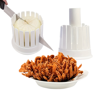 Cortador <span class=keywords><strong>de</strong></span> Cebolla en Flor, Patata, Tomate, Manzana, Naranja, Divisor, Picador y Rebanador para Cocina, Fácil <span class=keywords><strong>de</strong></span> Limpiar, Reutilizable - Product Image 1