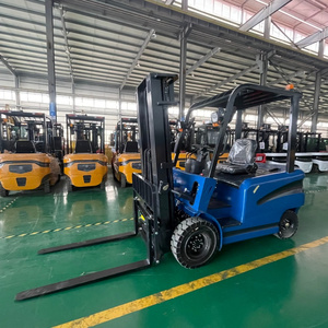 Latest Warehouse Material Handling 2 Ton 3 Ton Electric Forklift <strong>Truck</strong> With Fork <strong>Clamp</strong> Attachment Low Price Sale - Product Image 3