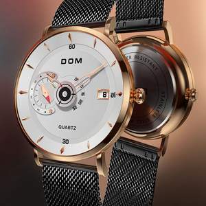 DOM 1299 Nouvelle montre sport pour homme, montre à quartz en acier plein, étanche, grand cadran, montre-bracelet pour homme, 2025 - Product Image 5