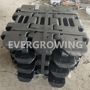 Manitowoc 250T แผ่นรองเท้าแทร็คสำหรับชิ้นส่วนช่วงล่างของรถเครนตีนตะขาบ <span class=keywords><strong>M999</strong></span> - Product Image 5