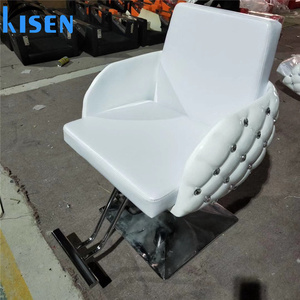 Kisen Luxury Beauty White Salon Styling Chair Facial <b>Desk</b> Stand Hydraulic Pump Grey chair For Manicure Salon Furniture - Product Image 5