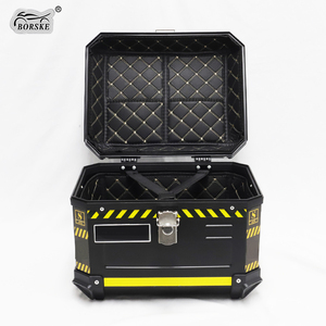 BORSKE usine <span class=keywords><strong>moto</strong></span> Top case <span class=keywords><strong>moto</strong></span> arrière boîte à bagages 45L PP plastique <span class=keywords><strong>moto</strong></span> queue boîte - Product Image 4