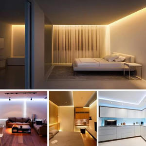 220V COB LED灯带 288LEDs/<span class=keywords><strong>M</strong></span> 100M/卷 高压自粘式无暗区室内室外商业照明 - Product Image 6