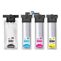 Cartouche d'encre couleur compatible de qualité supérieure INK-POWER T936 T937 T9381 T9371 TT9361 T9362 T9363 T9364 pour imprimante Epson