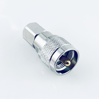 Connecteur UHF mâle PL259 droit sans soudure pour câble coaxial 5D-FB LMR300 CNT300
