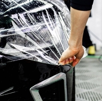 NKODA Anti Scratch Hydrophobic Self Healing High Gloss Stealth Vehicle Película DE PROTECCIÓN DE TPU reparada por calor Clear Auto PPF