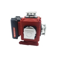 Mini niveau laser 16 lignes 360 Niveau laser rotatif rouge à croix auto-nivelant