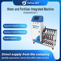 Système d'irrigation automatique pompe chemigation unité de fertigation intelligente pour hydroponique horiculture système vertical aérophonique