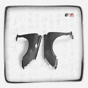 Guardabarros delantero de carbono estilo OE, compatible con Honda Civic EP3, para volante a la izquierda (LHD) y a la derecha (RHD), ajuste universal. - Product Image 1