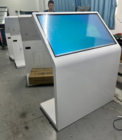 YINGTOUCH - Pantalla Táctil Inclinada Horizontal Tipo L de 49 Pulgadas, Máquina de Consulta Autoservicio Todo en Uno, Guía para Centros Comerciales
