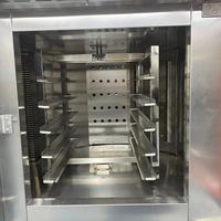 Four électrique professionnel commercial à 5 plateaux avec chariot rotatif, neuf, pour la cuisson rapide du pain, des gâteaux, des biscuits et de la pizza