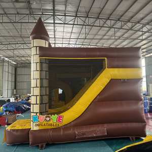 Bán buôn thương mại <span class=keywords><strong>Wizard</strong></span> bouncy nhà PVC thổi lên nhảy nhà Inflatable thư bị trả lại lâu đài với trượt cho trẻ em - Product Image 3