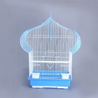 Cage pour animaux de compagnie, cage à perroquets, cage à cailles, cage à pivoines, cage à oiseaux en métal, petite cage à oiseaux ornementale