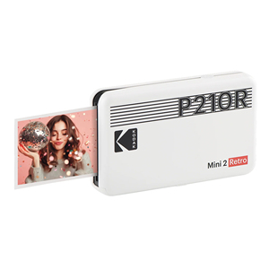 KODAK <b>Mini</b> 2 Retro 2.1x3.4 Inch <b>Printer</b> P210R - Product Image 1