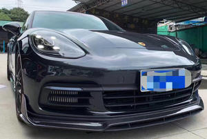 Nouveau design 971 <span class=keywords><strong>becquet</strong></span> en Fiber de carbone pour Porsche Panamera 971 <span class=keywords><strong>becquet</strong></span> de diffuseur arrière à lèvre avant 2014-2019 - Product Image 5