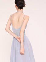 Vêtements de danse classique, vêtements de yoga pour adultes, justaucorps en velours de soie sans manches à double bretelle pour femmes, tenue d'entraînement