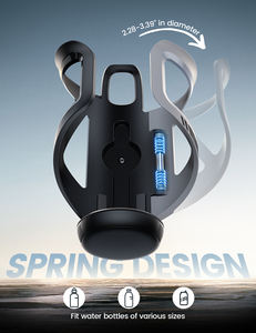 Lamicall BCSW03-U Porte-gobelet universel pour vélo, fixation sur guidon, pince de fixation sécurisée, poignée à ressort réglable, porte-bouteille pour <span class=keywords><strong>VTT</strong></span>, vélo de <span class=keywords><strong>route</strong></span> - Product Image 3