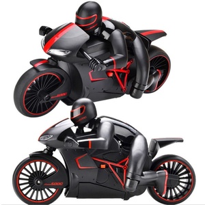 Moto électrique pour enfants en plastique haute vitesse 2.4G, petite moto télécommandée rechargeable avec câble USB - Utilisation intérieure/extérieure - Product Image 2