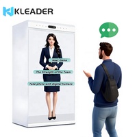 Peralatan Kotak Hologram 3D yang Dipersonalisasi, Interaksi Manusia Digital AI Nyata, Avatar Virtual Holografik, Karakter AI Cerdas