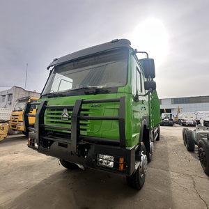 Camión de Carga de <span class=keywords><strong>Segunda</strong></span> <span class=keywords><strong>Mano</strong></span> 8x4 Sinotruck Howo 50 80 Toneladas, Camión de Carga con Reja para Ganado - Product Image 4