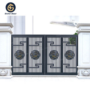 Puertas <span class=keywords><strong>de</strong></span> aluminio para entrada <span class=keywords><strong>de</strong></span> jardín <span class=keywords><strong>de</strong></span> Villa americana, puerta <span class=keywords><strong>de</strong></span> <span class=keywords><strong>apertura</strong></span> automática para patio - Product Image 2