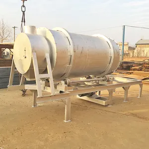 Rotary Dryer Industrial Equipment Rotary Dryer For Limestone With 3-drum