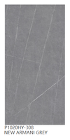 Panneau de meuble en pierre frittée mate de luxe, imperméable pour meuble-lavabo et table basse