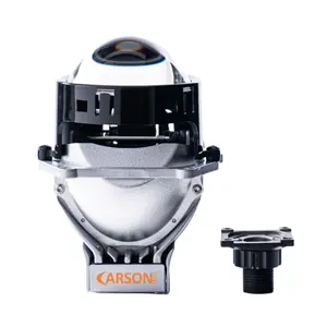 Carson CS1 proyektor lensa LED CSP Bi, proyektor lensa LED 4000K/5000K/6000K 3 inci 6 + 3 untuk lampu depan otomatis