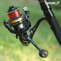 Moulinet de pêche LINNHUE ODM HR1000-7000 de haute qualité avec poignée en métal EVA, résistance maximale de 8 kg, moulinet spinning pour la pêche en eau salée